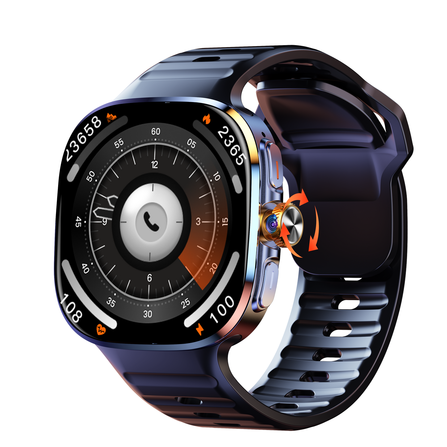 Rollme Hero V- 4G Android Smart Watch + AI Function