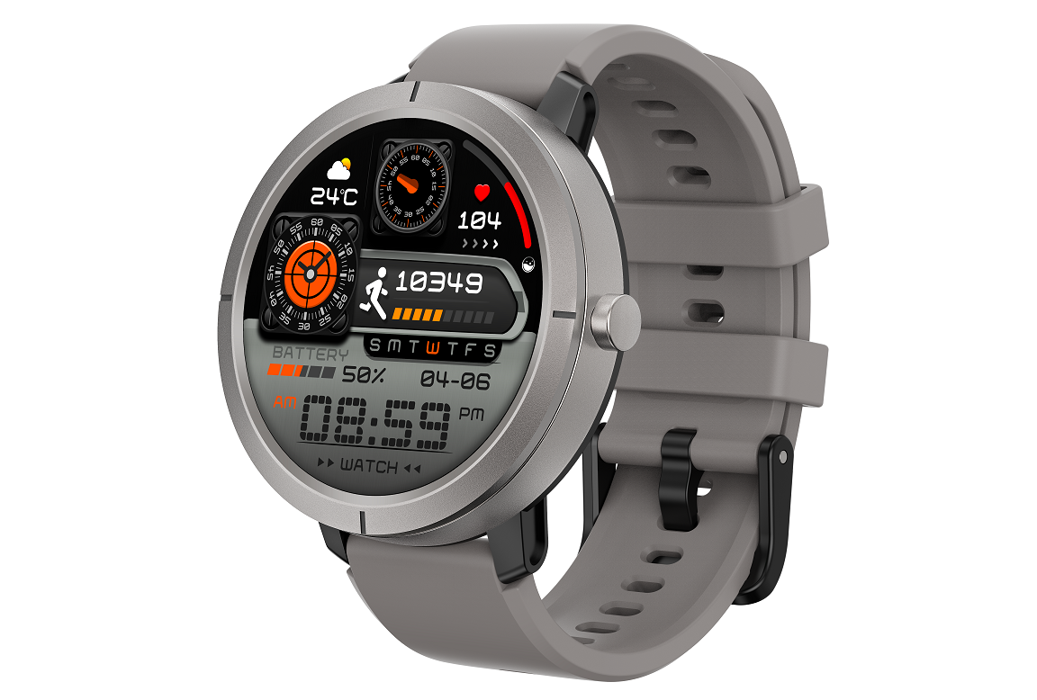 Rollme GT5 Dual-Band Fashion GPS Samrtwatch