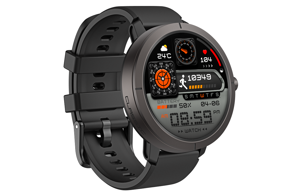 Rollme GT5 Dual-Band Fashion GPS Samrtwatch