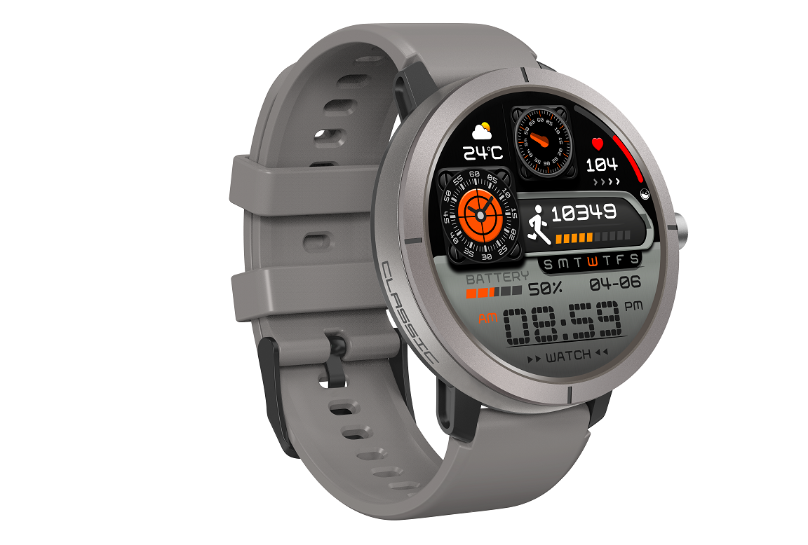 Rollme GT5 Dual-Band Fashion GPS Samrtwatch