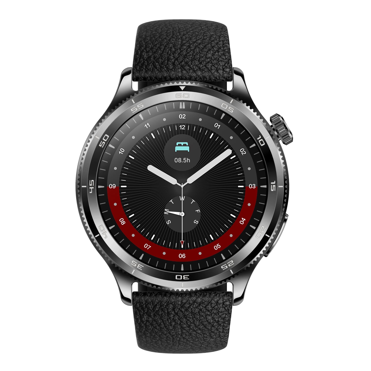 Rollme Hero T5- Health Smartwatch with ECG/ Blood Sugar