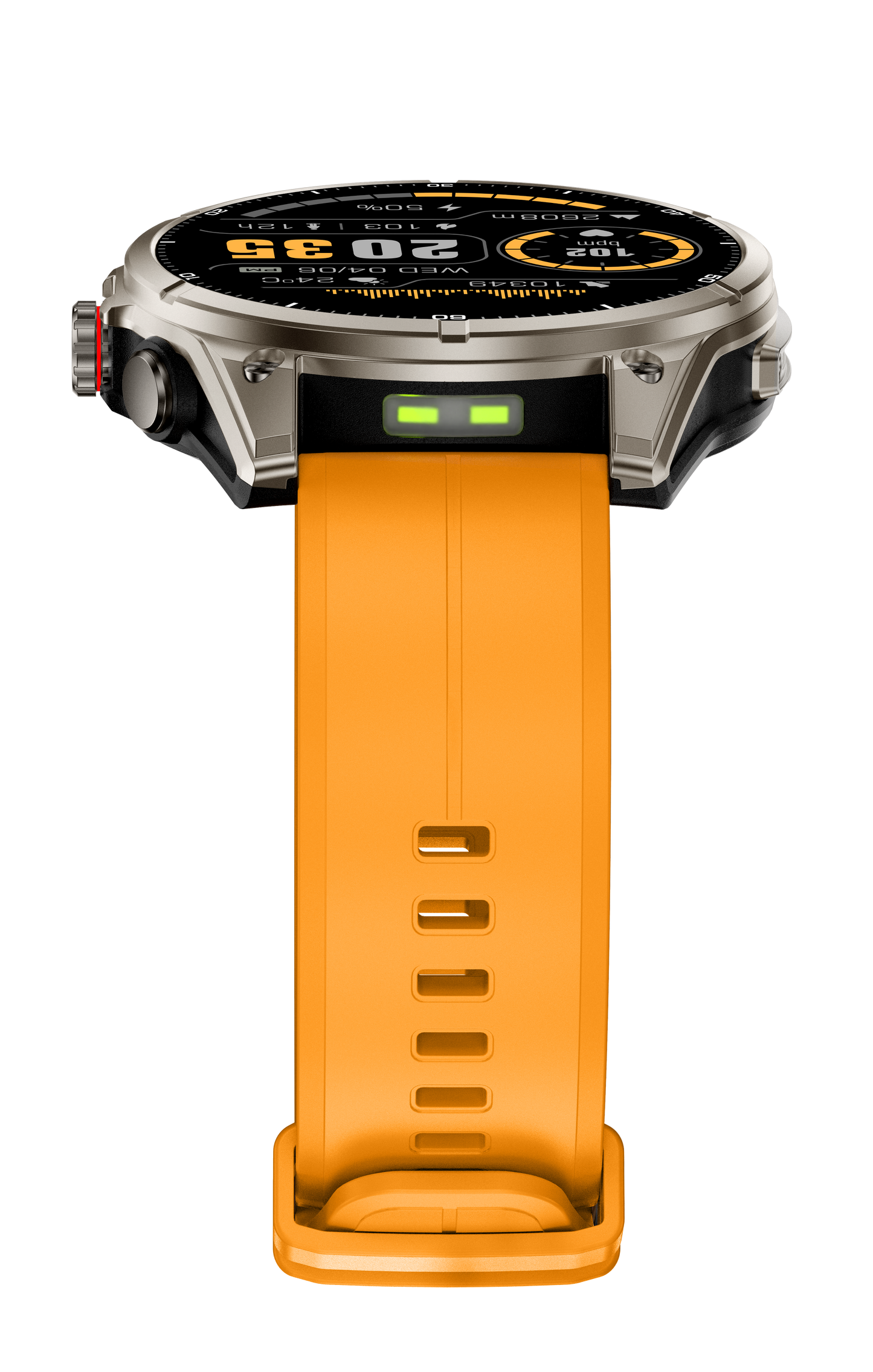 Rollme GT3- Military-grade GPS Smartwatch with Built-in Flashlight