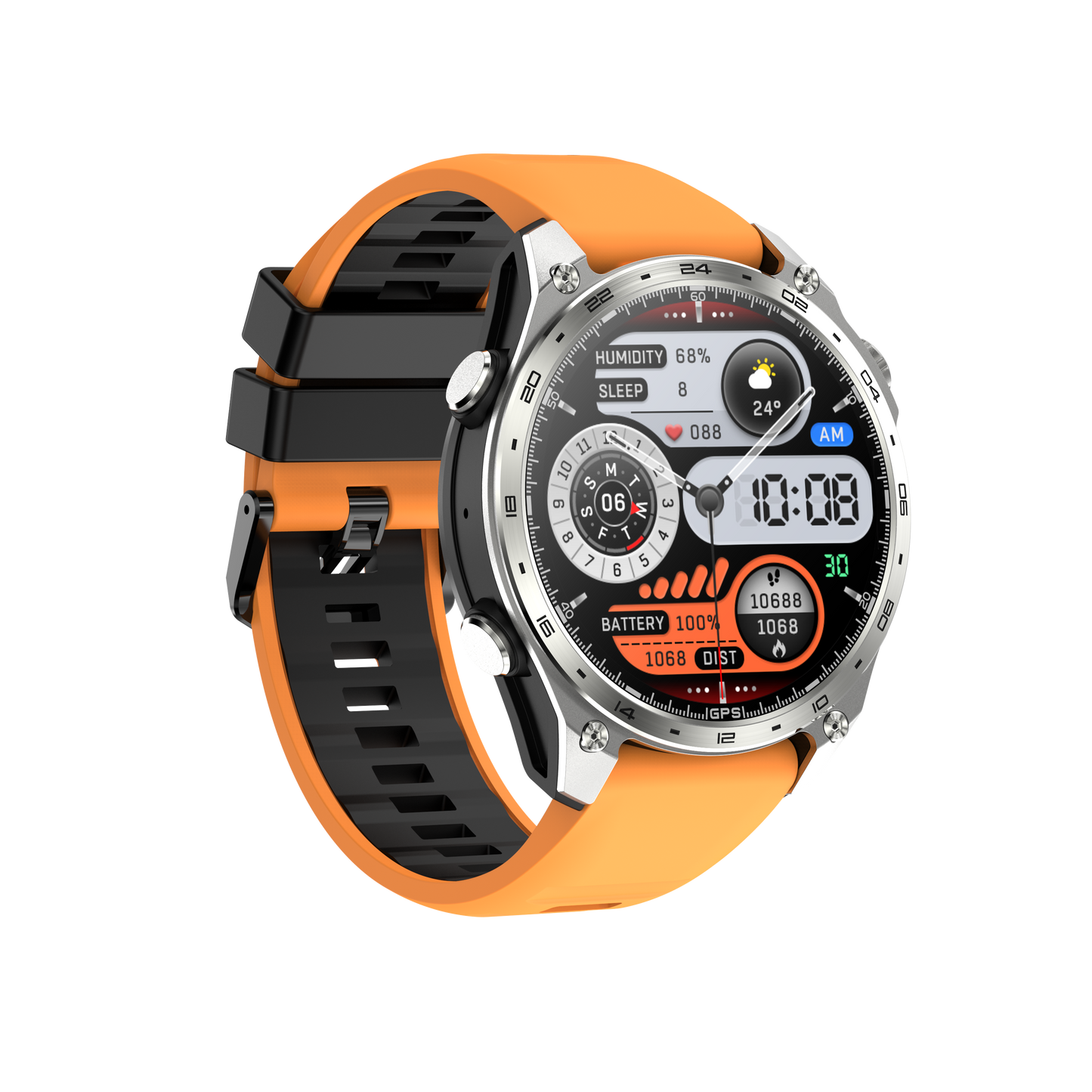 Rollme HD300 Pro-Offline Map GPS Smartwatch