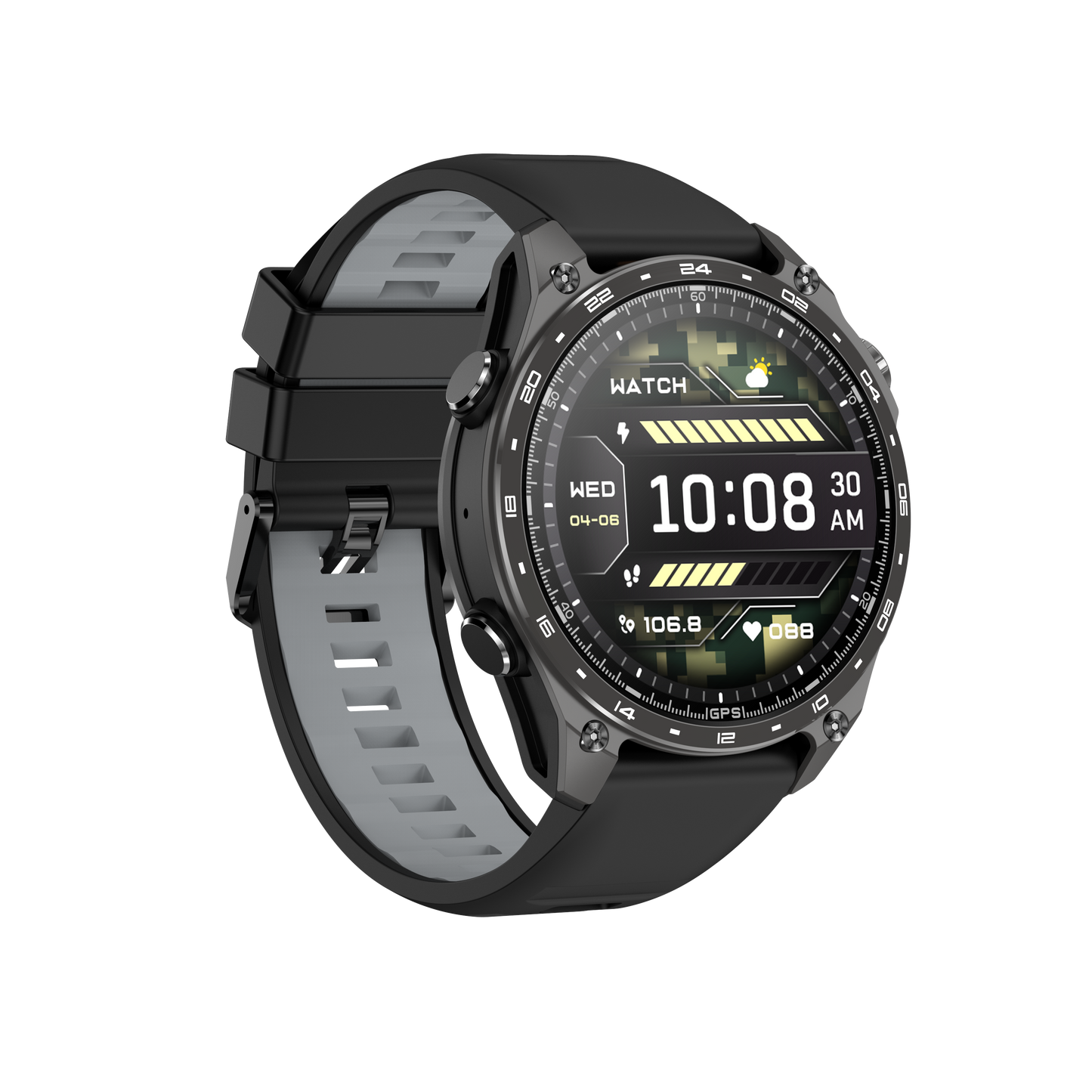 Rollme HD300 Pro-Offline Map GPS Smartwatch