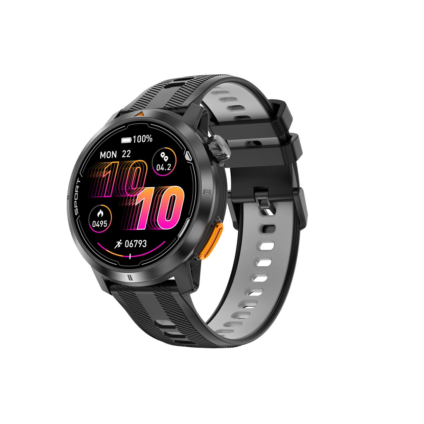 Rollme G9- Dual-Band GPS Smart Watch | Offline Maps & 5ATM Waterproof