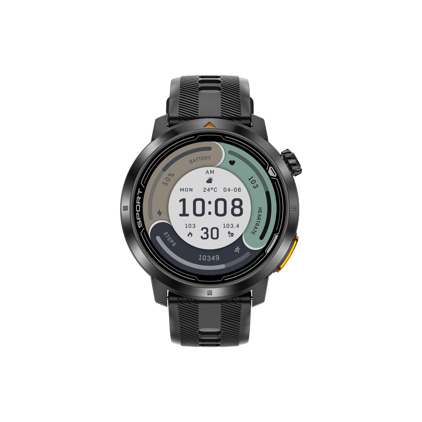 Rollme G9- Dual-Band GPS Smart Watch | Offline Maps & 5ATM Waterproof