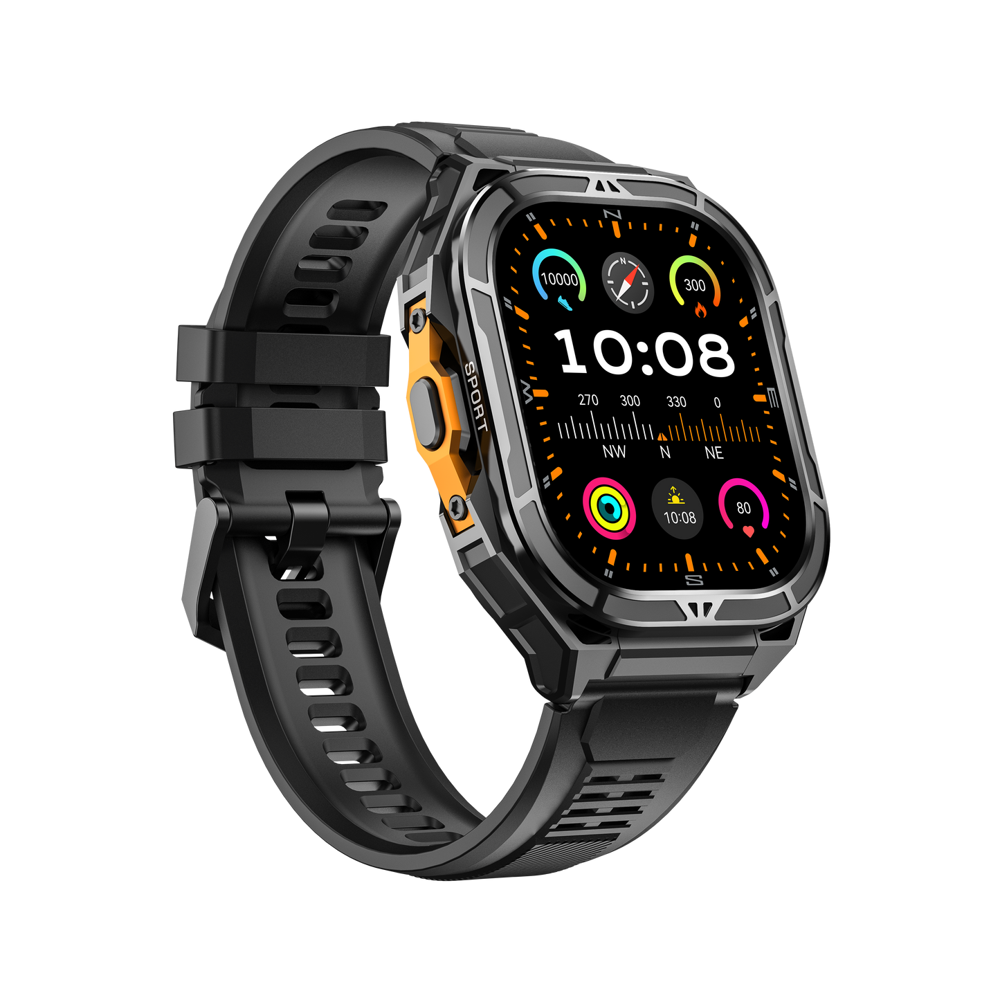 Rollme Hero X5- Dual Band GPS Smartwatch with 5ATM waterproof