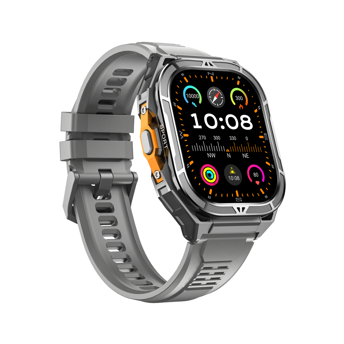 Rollme Hero X5- Dual Band GPS Smartwatch with 5ATM waterproof