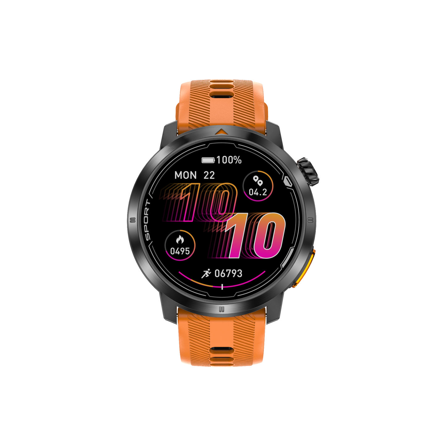Rollme G9- Dual-Band GPS Smart Watch | Offline Maps & 5ATM Waterproof