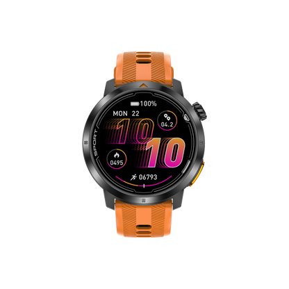 Rollme G9- Dual-Band GPS Smart Watch | Offline Maps & 5ATM Waterproof