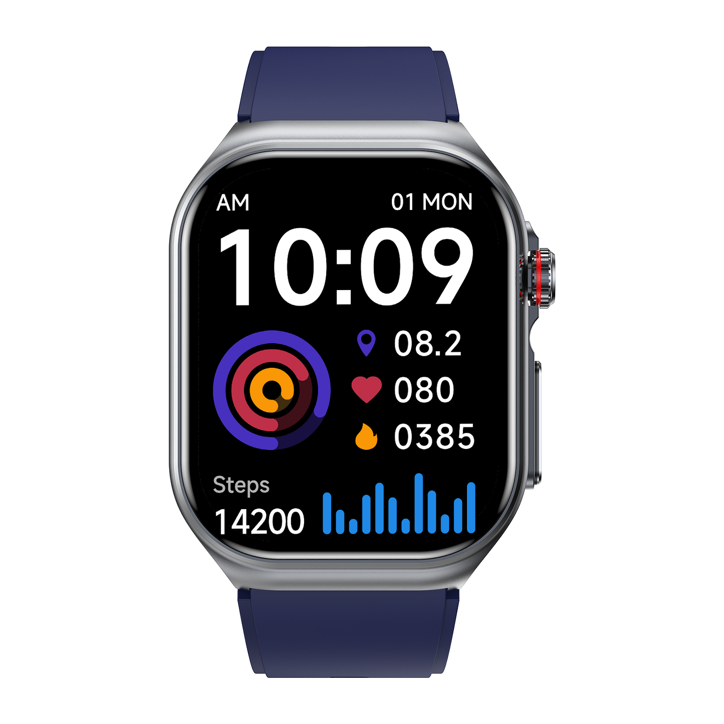 Rollme X3 Health Smart Watch with ECG and Blood Glucose HRV