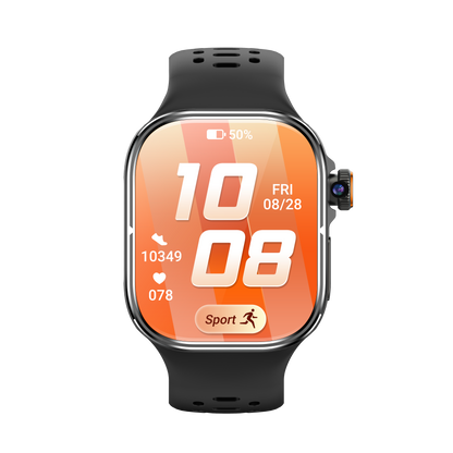 Rollme Matrix- 4G Android Smartwatch, Phone Calls & Messages, WiFi, GPS, Fitness & Health Tracker, Apps