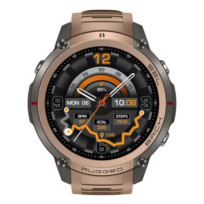 Rollme Hero D5 Smartwatch Built with GPS Precision, Offline Maps & 170+ Sports Modes