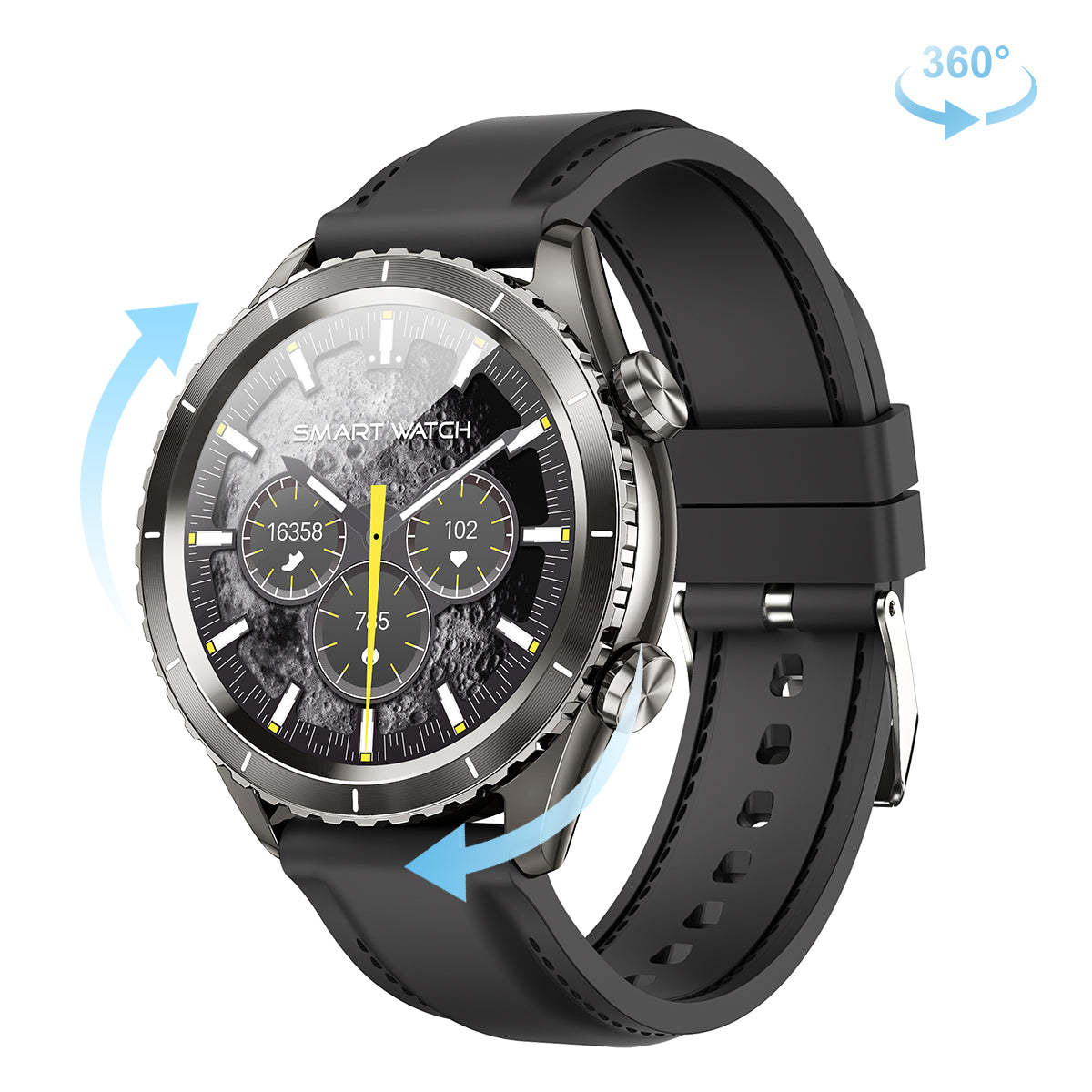 Rollme Orbit 1-Premium Rotating Bezel Smartwatch