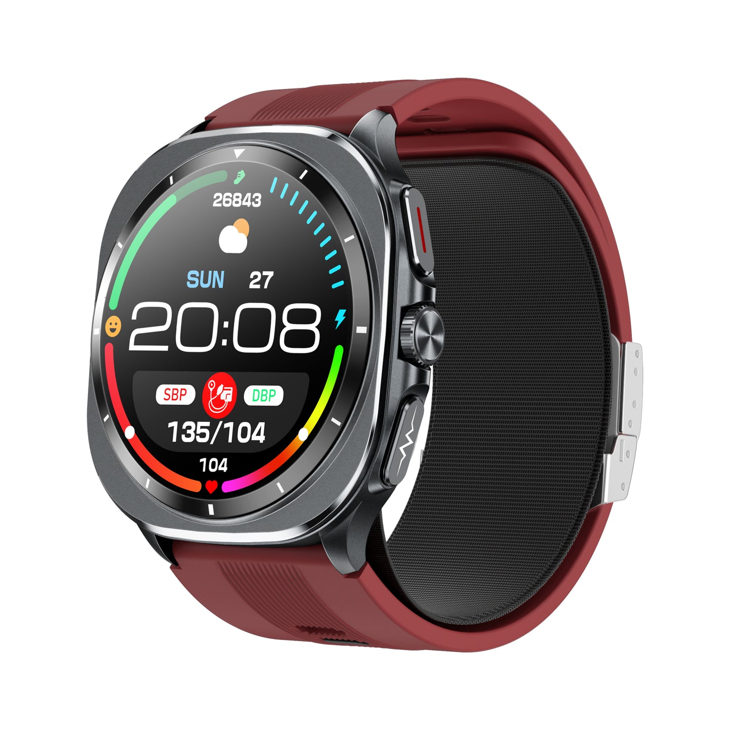 Rollme BP D1- Blood Pressure Health Smartwatch
