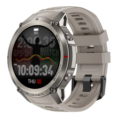 Rollme Hero D5 Smartwatch Built with GPS Precision, Offline Maps & 170+ Sports Modes