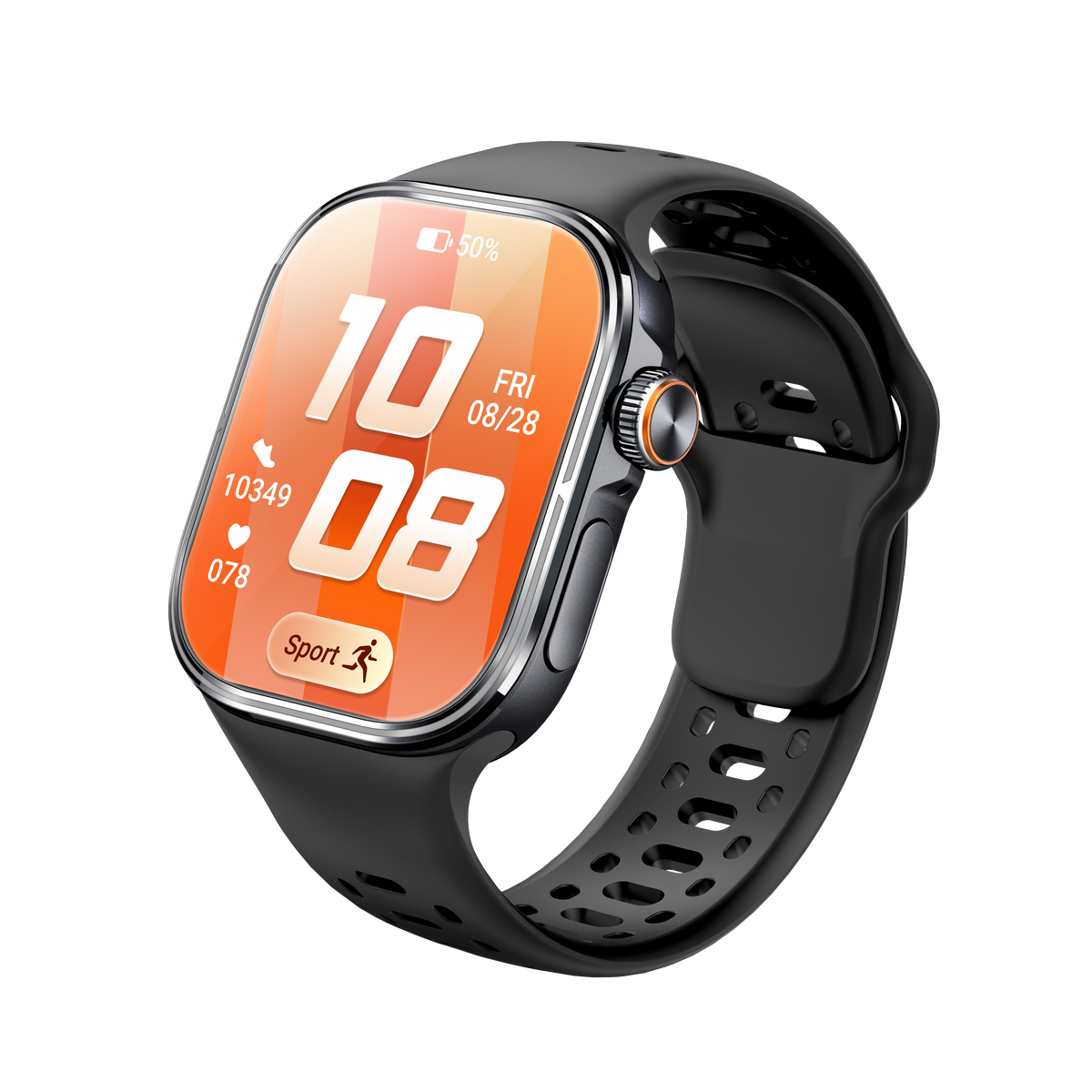Rollme Matrix- 4G Android Smartwatch, Phone Calls & Messages, WiFi, GPS, Fitness & Health Tracker, Apps