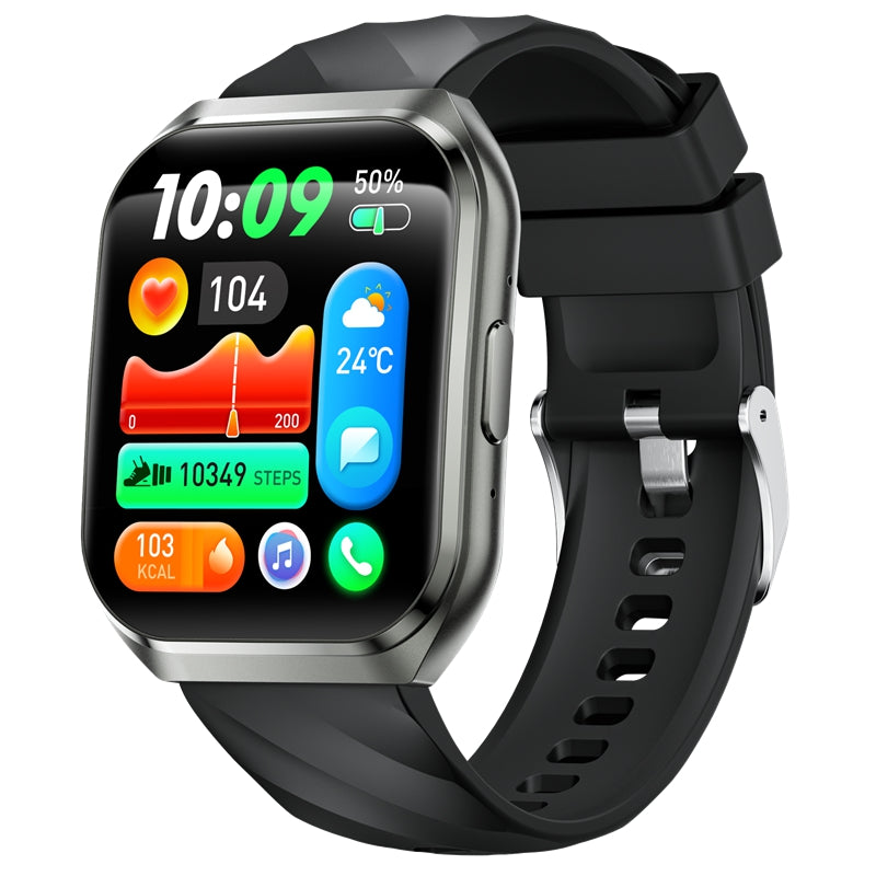 Rollme Vast- High-Capacity 1000mAh Battery Curved Screen Smartwatch