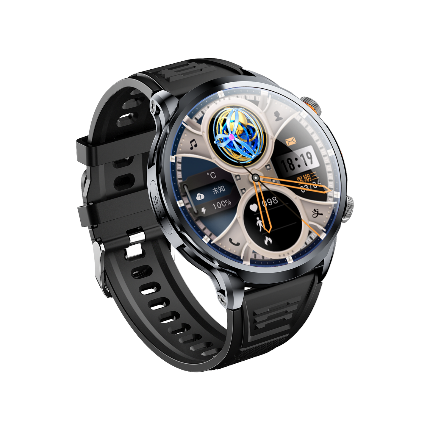 Rollme Hero C1 Android Smartwatch 4G LTE with Camera WIFI GPS