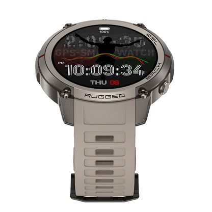 Rollme Hero D5 Smartwatch Built with GPS Precision, Offline Maps & 170+ Sports Modes