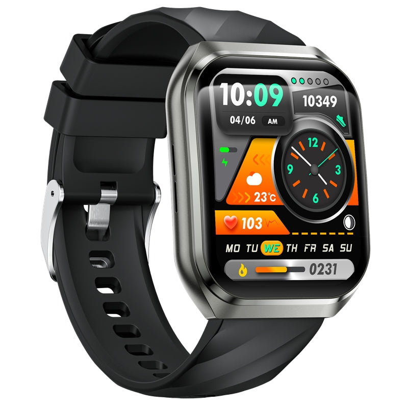Rollme Vast- High-Capacity 1000mAh Battery Curved Screen Smartwatch