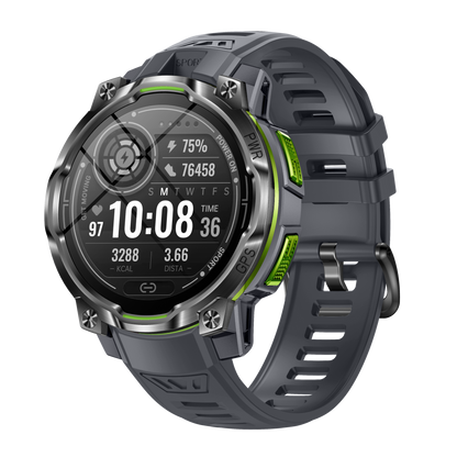 Rogbid Hero K1 Military-Grade Smartwatch with Offline Maps, LED Flashlight & 1,200mAh Battery