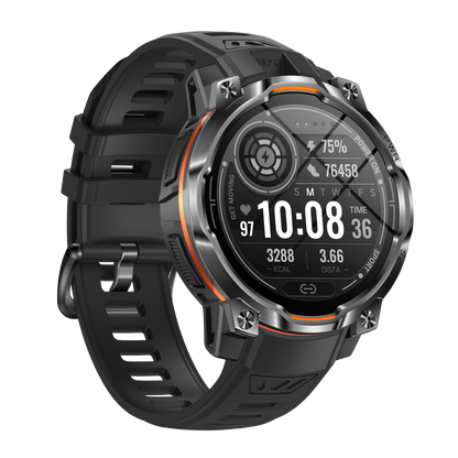 Rogbid Hero K1 Military-Grade Smartwatch with Offline Maps, LED Flashlight & 1,200mAh Battery