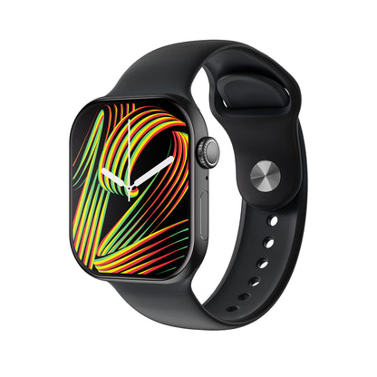 Rollme AI Watch 12 Pro- 46mm, WhatsApp & Telegram Instant Message Replies, 3 Interchangeable Straps