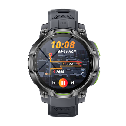 Rogbid Hero K1 Military-Grade Smartwatch with Offline Maps, LED Flashlight & 1,200mAh Battery