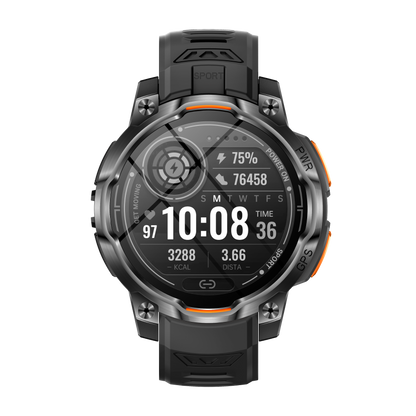 Rogbid Hero K1 Military-Grade Smartwatch with Offline Maps, LED Flashlight & 1,200mAh Battery
