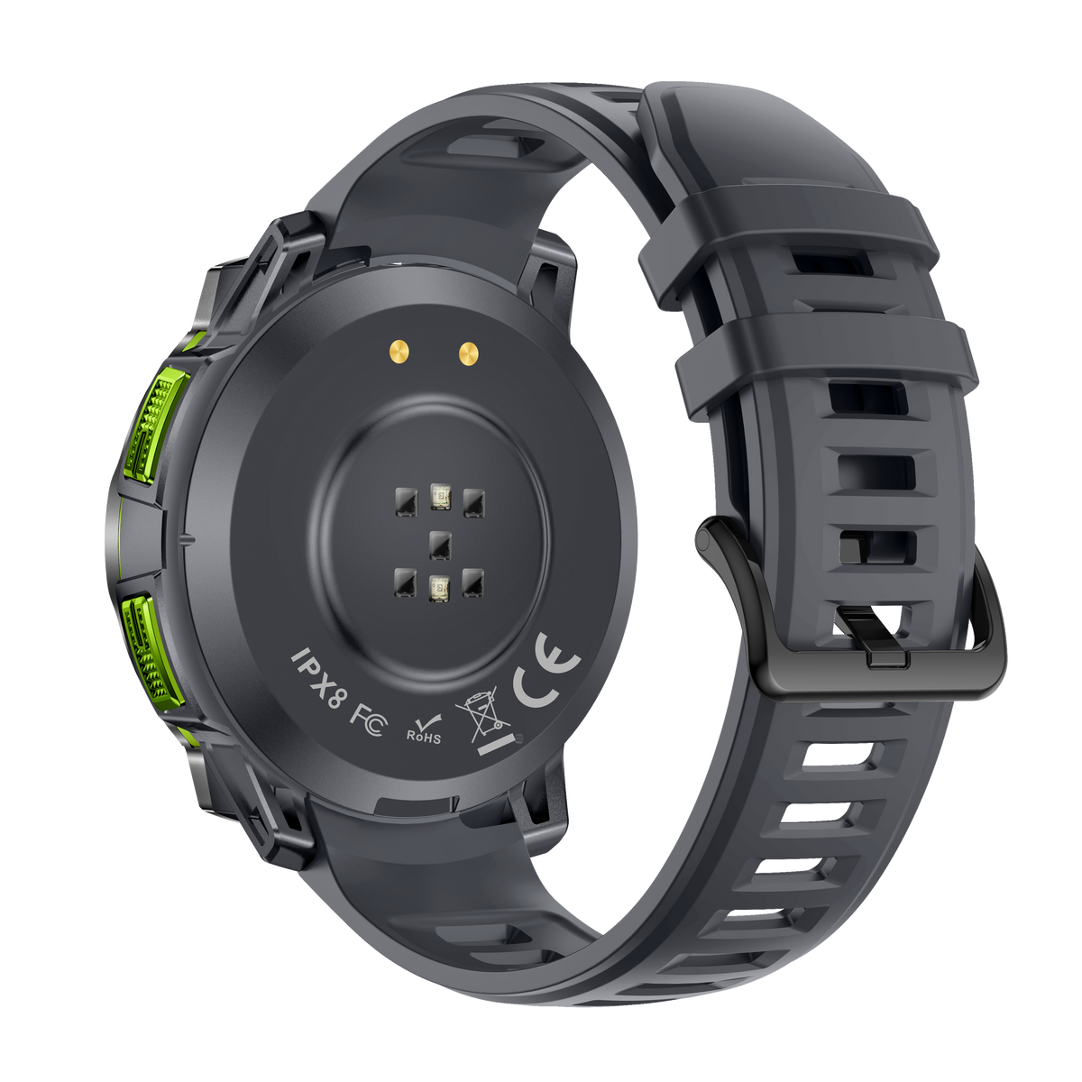 Rogbid Hero K1 Military-Grade Smartwatch with Offline Maps, LED Flashlight & 1,200mAh Battery