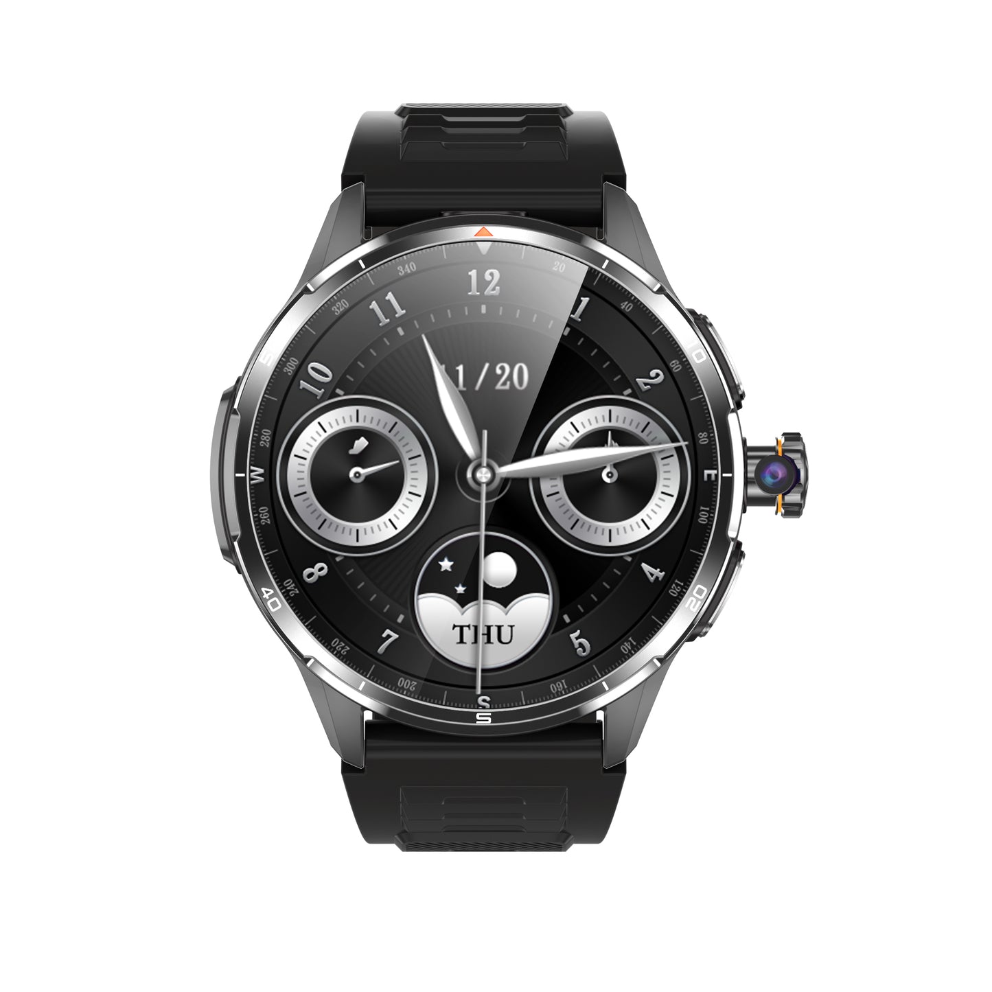 Rollme Nexus 4G LTE Android Smartwatch – Built-in Camera & Free App Download Support