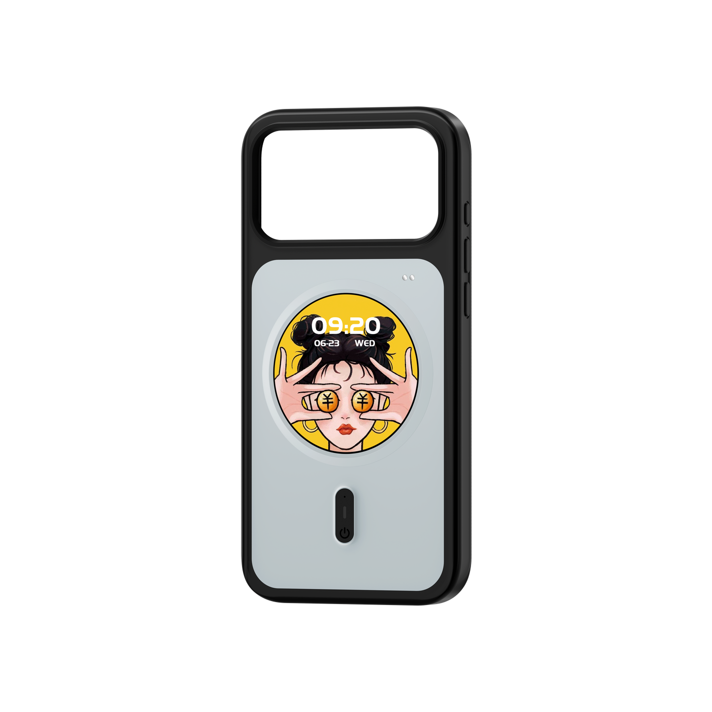 Rollme VisionCase- The First Smart Phone Case Featuring an HD Display, Real-Time Notifications, and Interactive Smart Functions