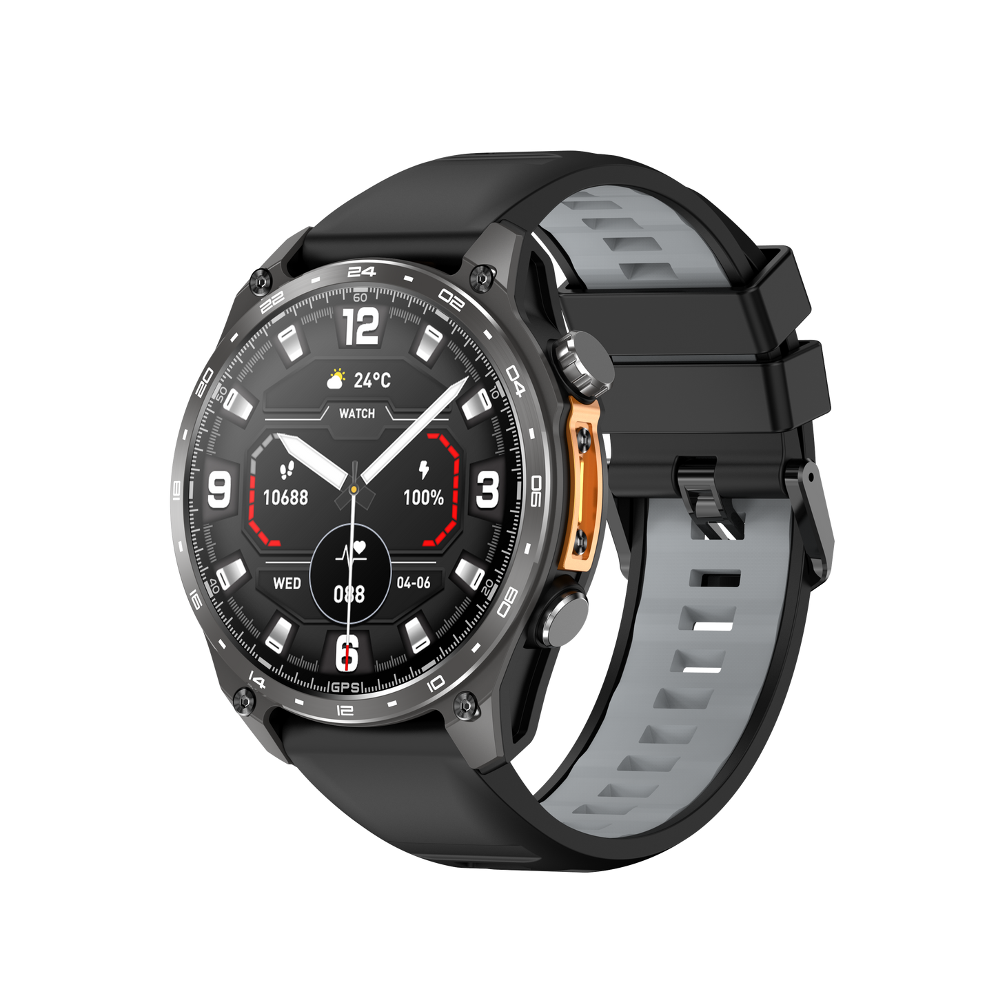 Rollme HD300 Pro-Offline Map GPS Smartwatch